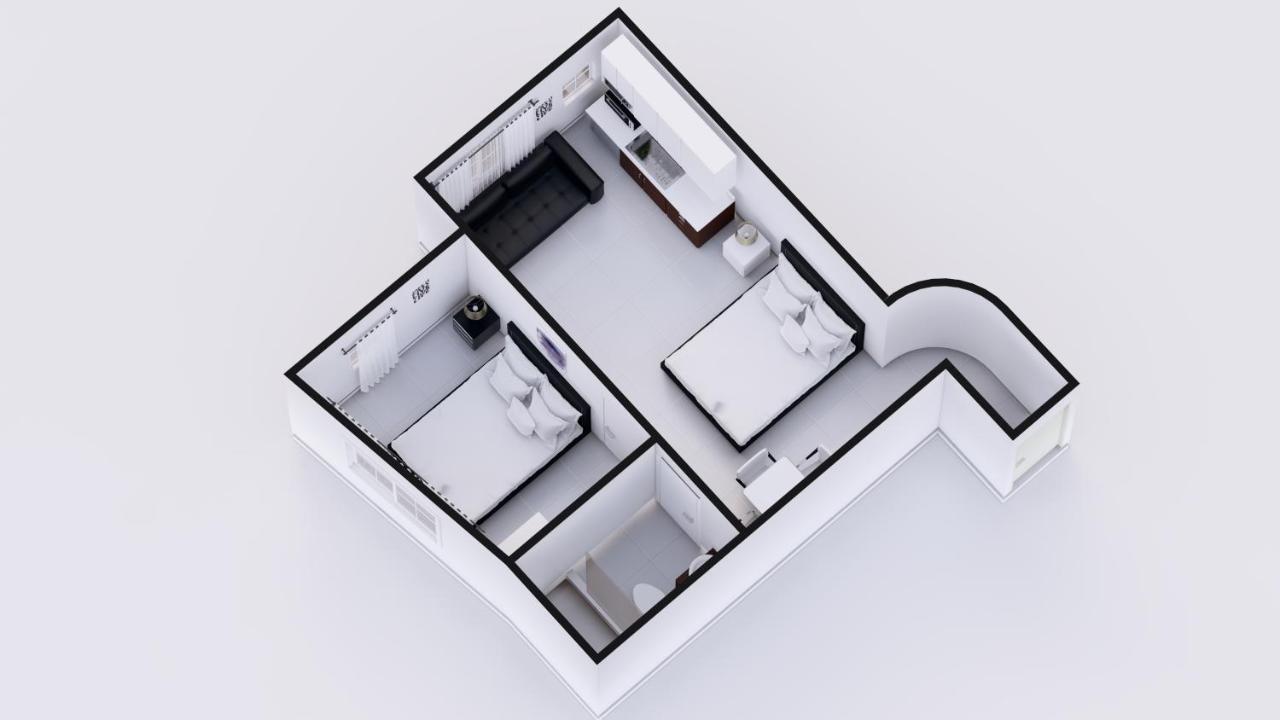 Two-Bedroom Two-Bath Suite with Kitchen,1211287444:JPEG