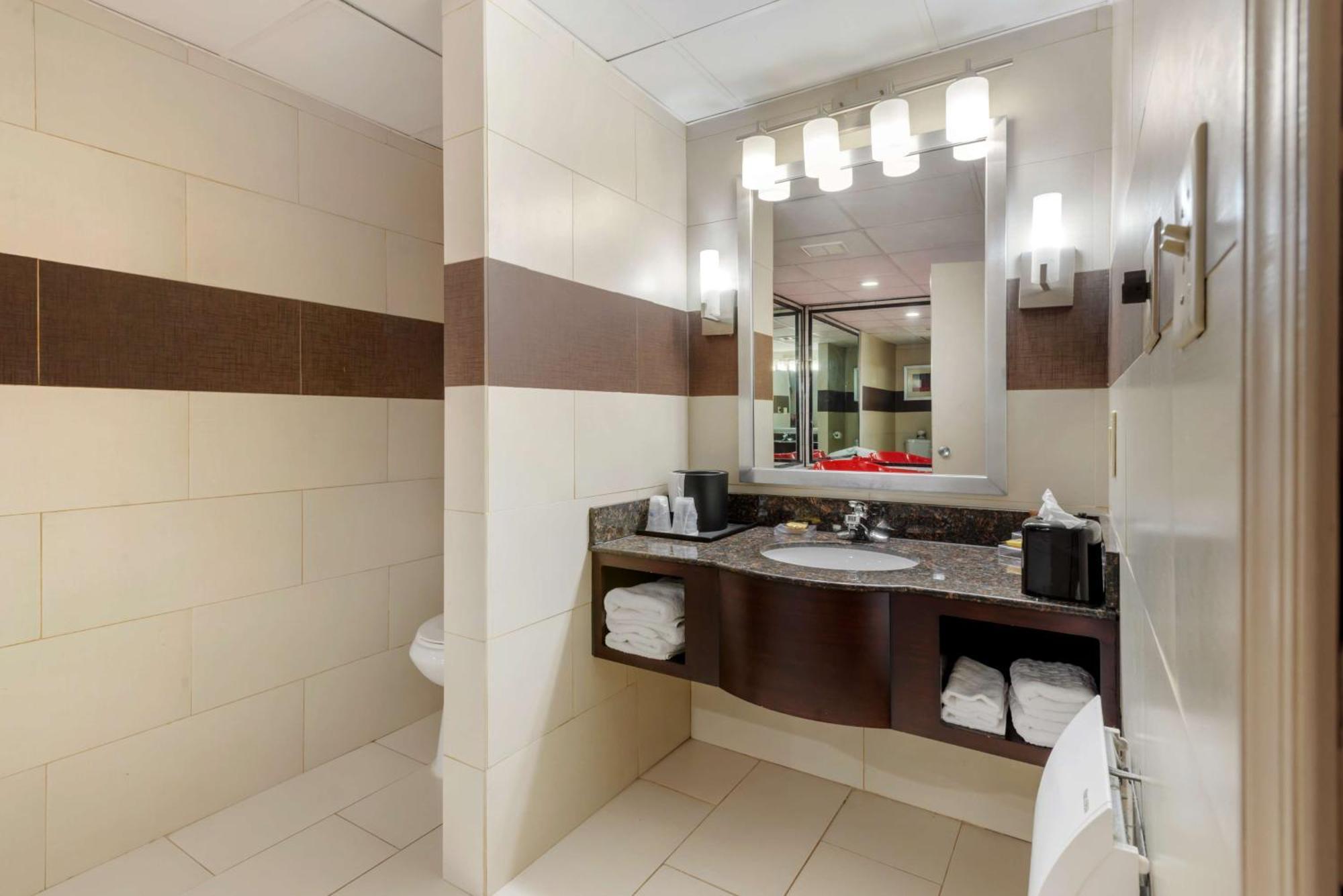 Double Room Two Double Beds Roll Shower Disability Access or Non-Smoking