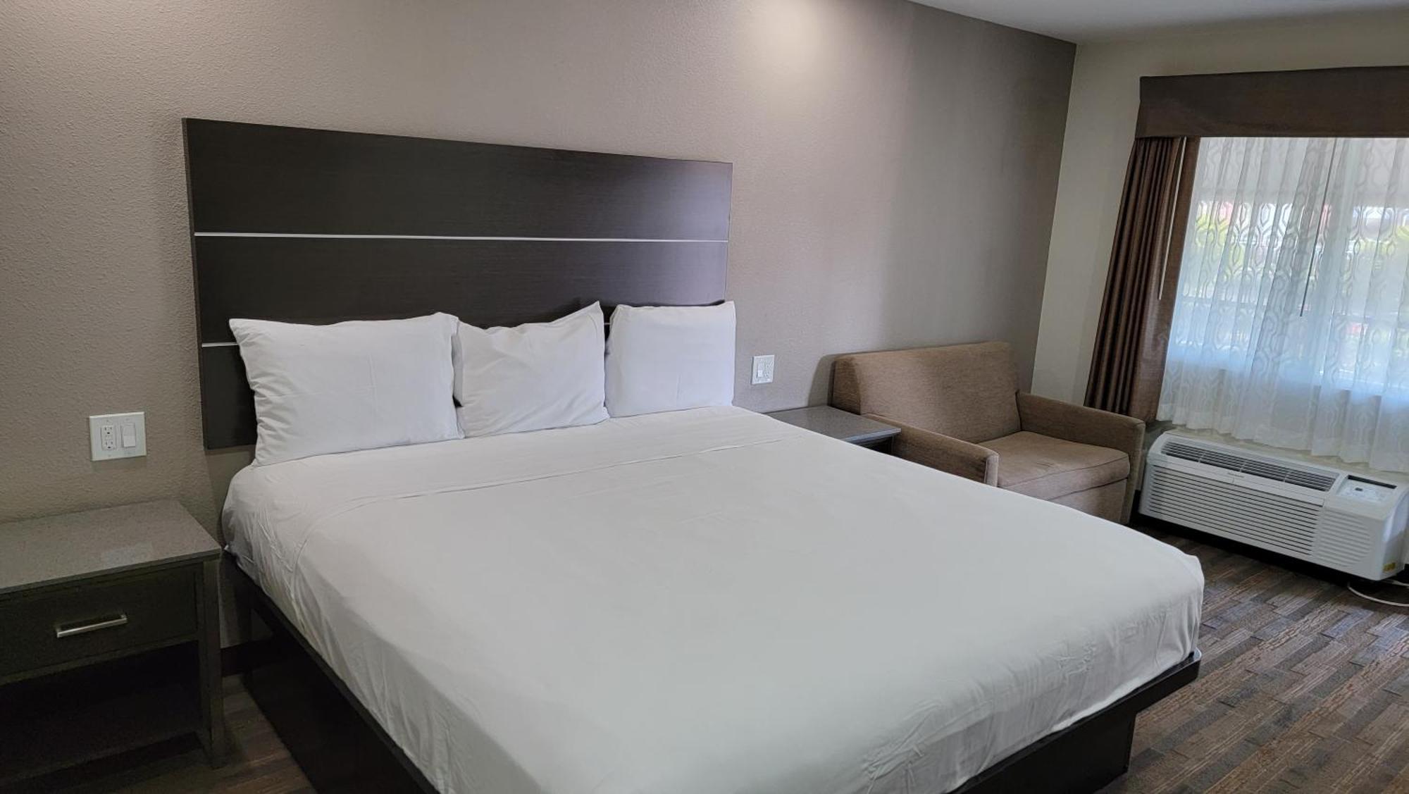 King Room with Roll-In Shower - Mobility Access/Non-Smoking