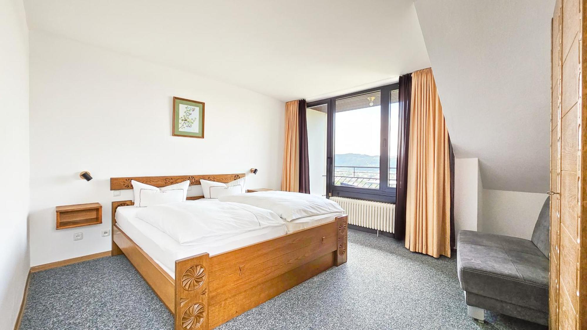 Two-Bedroom Studio Apartment Balcony Panoramic City View