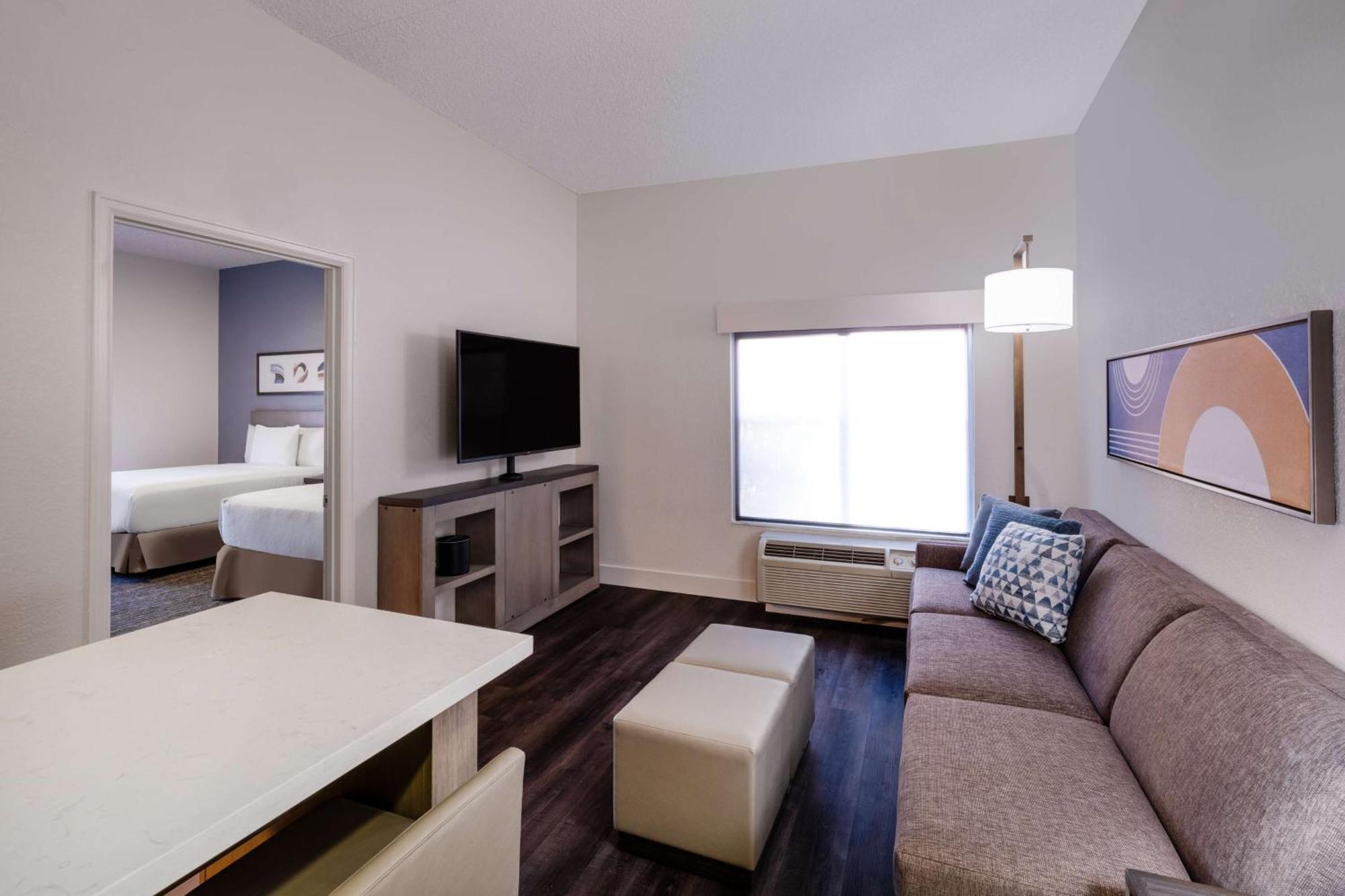 One-Bedroom Suite with Two Queen Beds, Sofa Bed and Roll-In-Shower - Disability Access