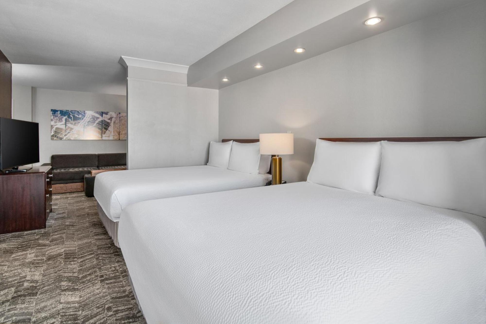 Queen Suite with Sofa Bed and Adapted Tub - Mobility and Hearing Accessible