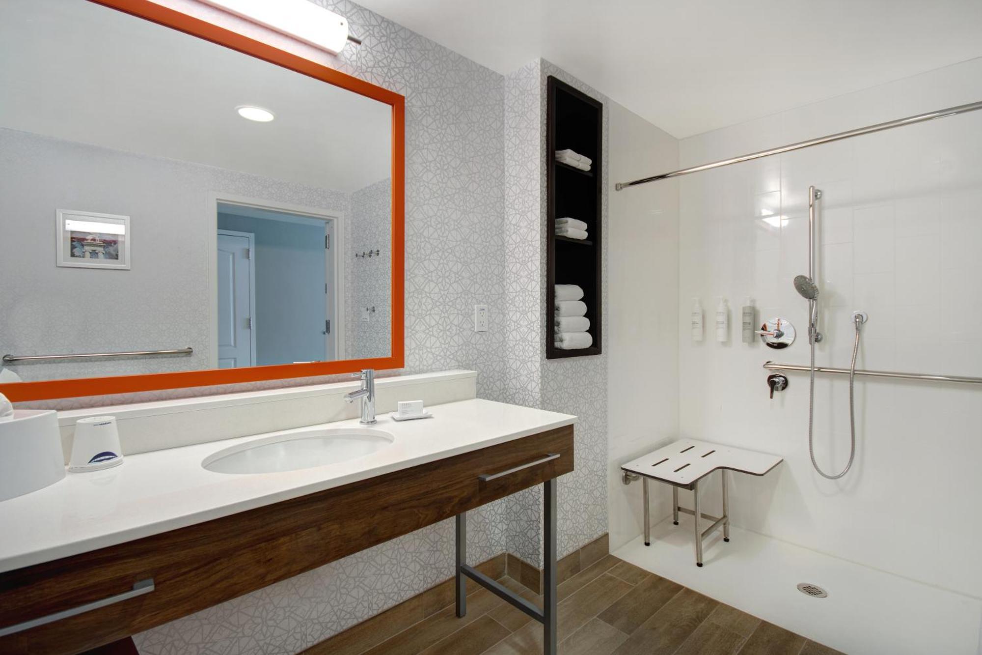 King Room Hearing Accessible Roll Shower