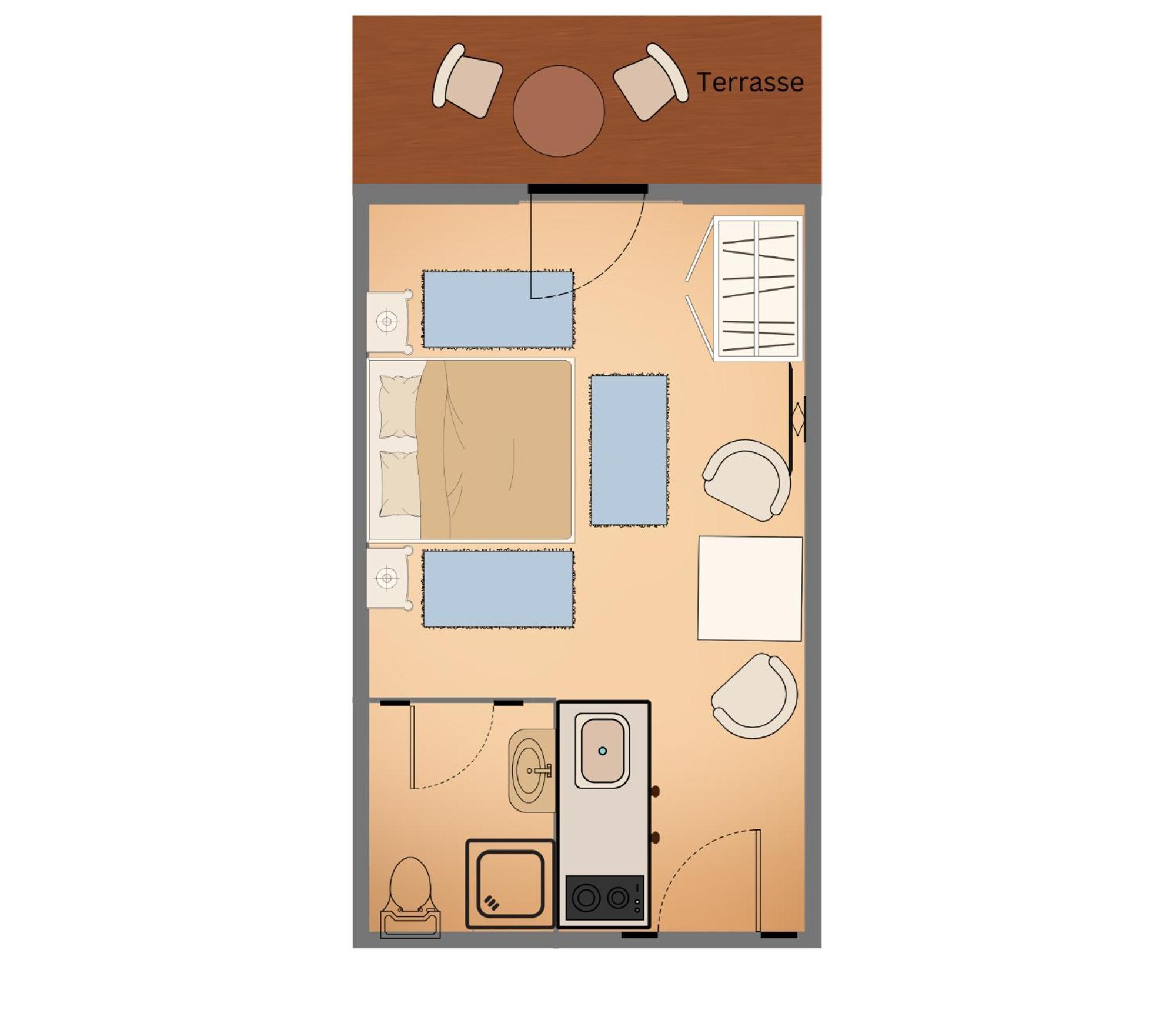 Double Room Terrace
