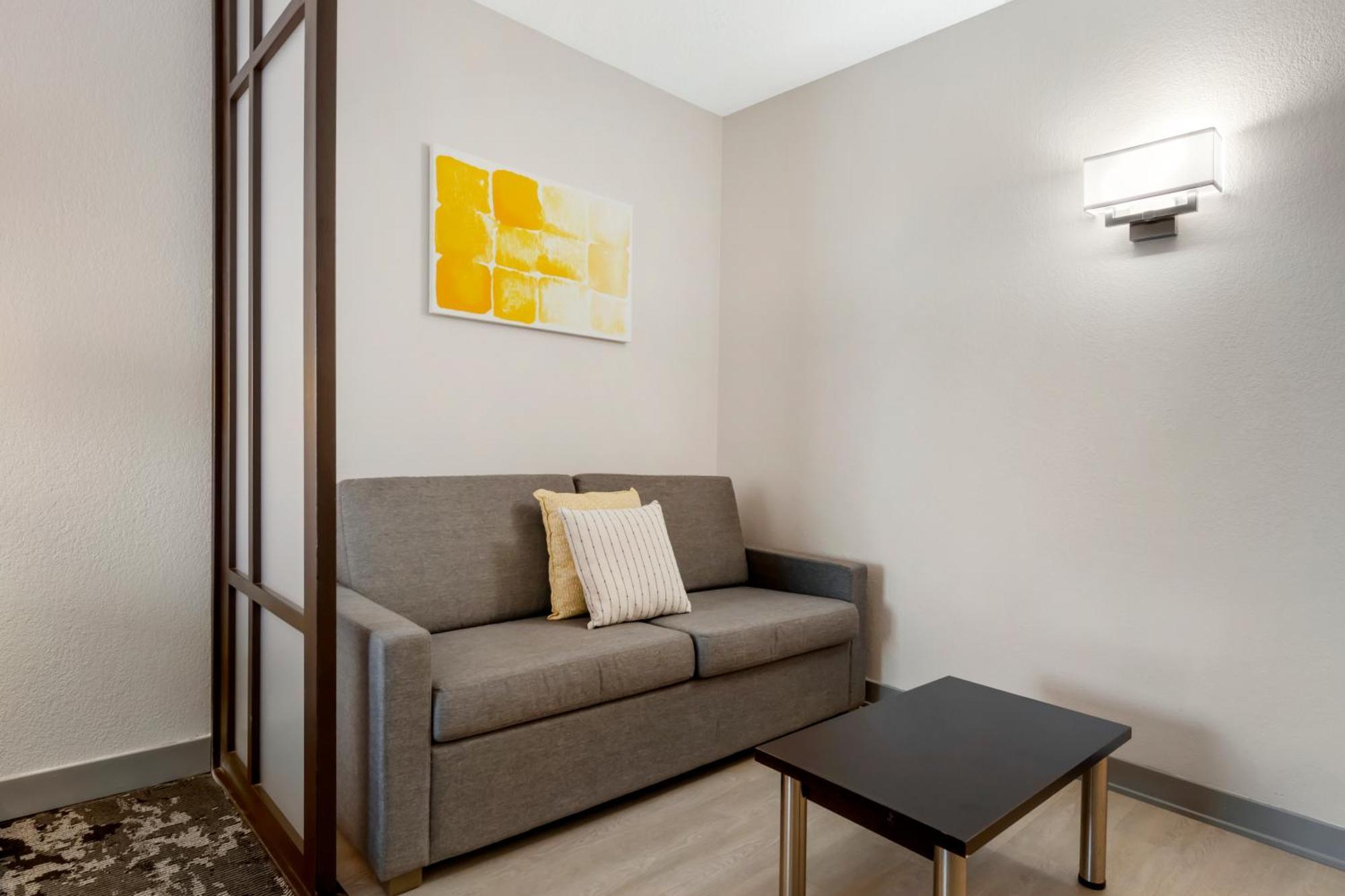 Two Queen Suite Sofa Bed City View