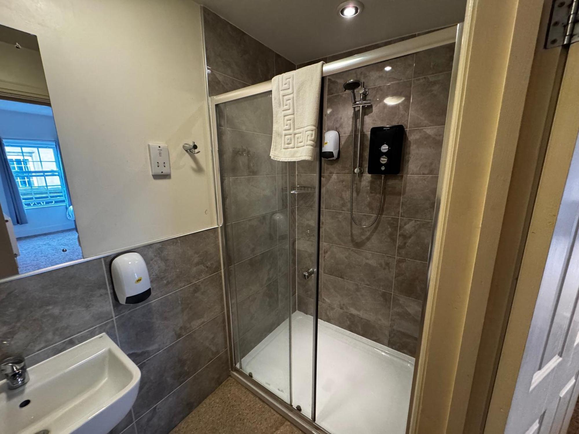 Family Room with Shower