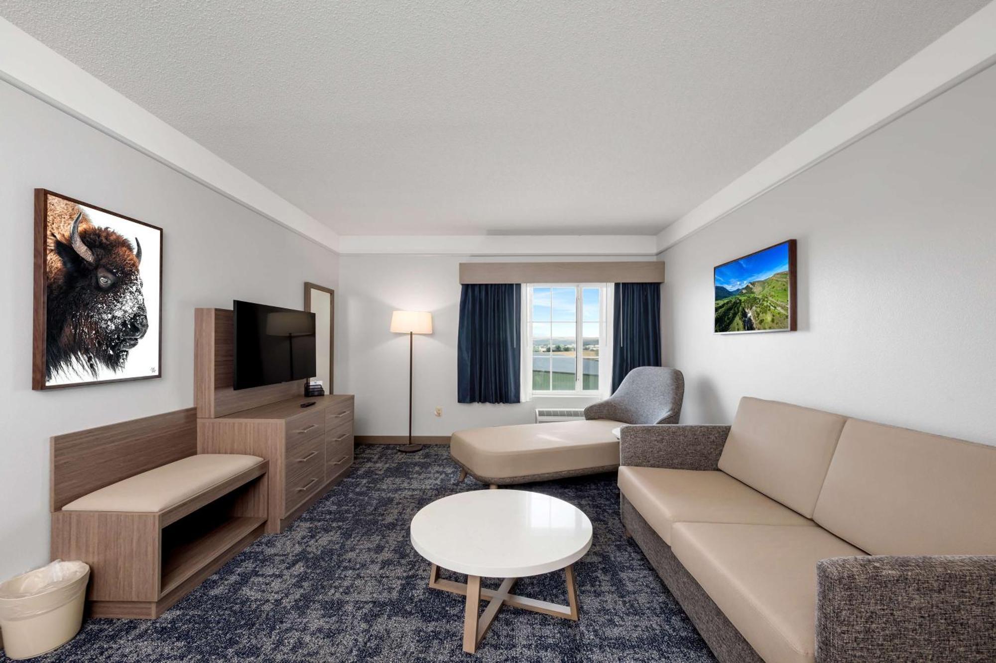 One-Bedroom King Suite Sofa Bed Living Room Non-Smoking