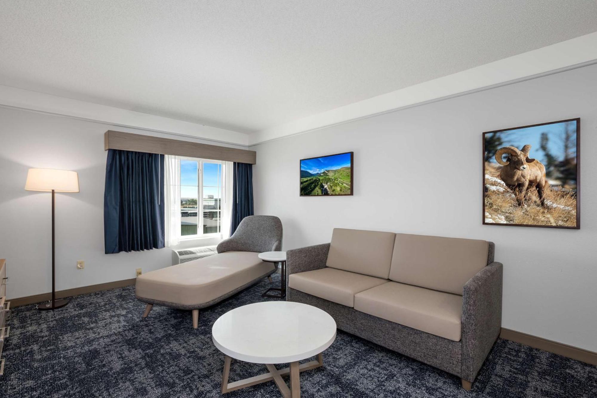 One-Bedroom King Suite Sofa Bed Living Room Non-Smoking