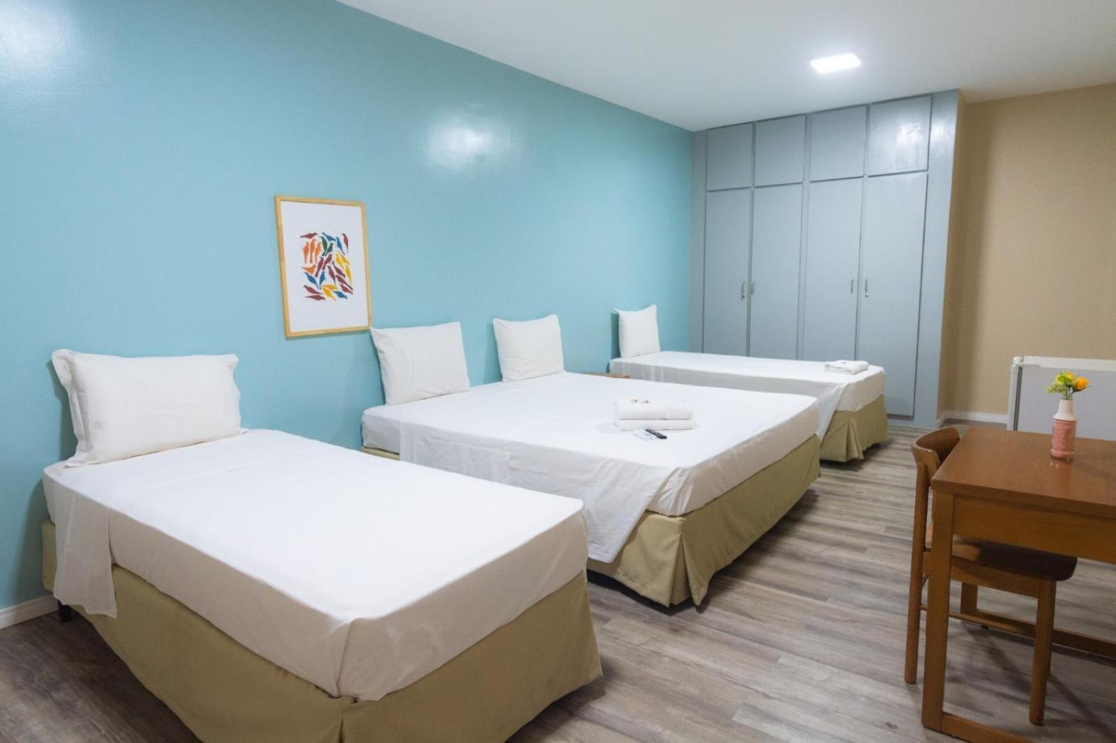 Quadruple Room four single beds