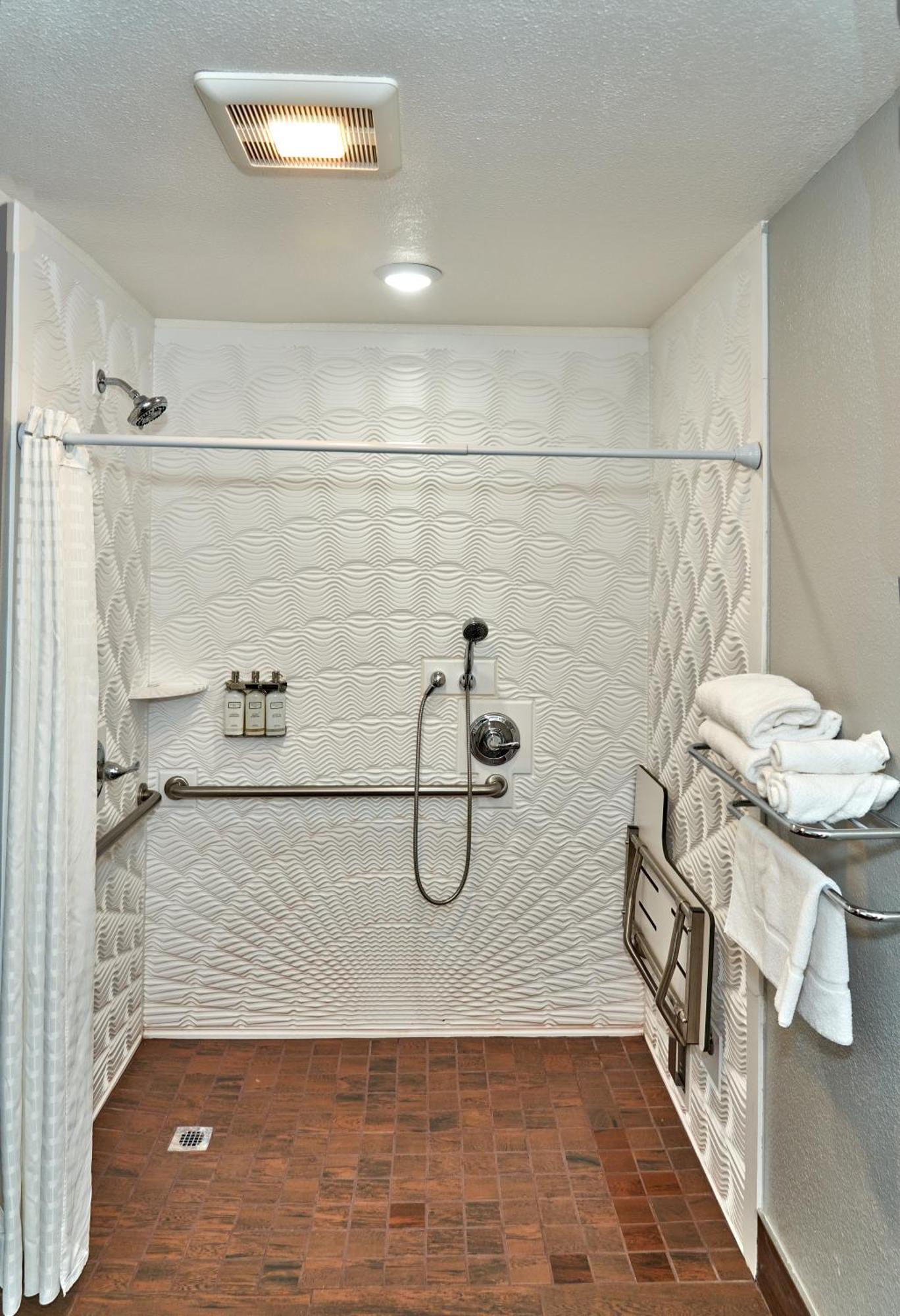 King Room with Roll-In Shower - Disability Access