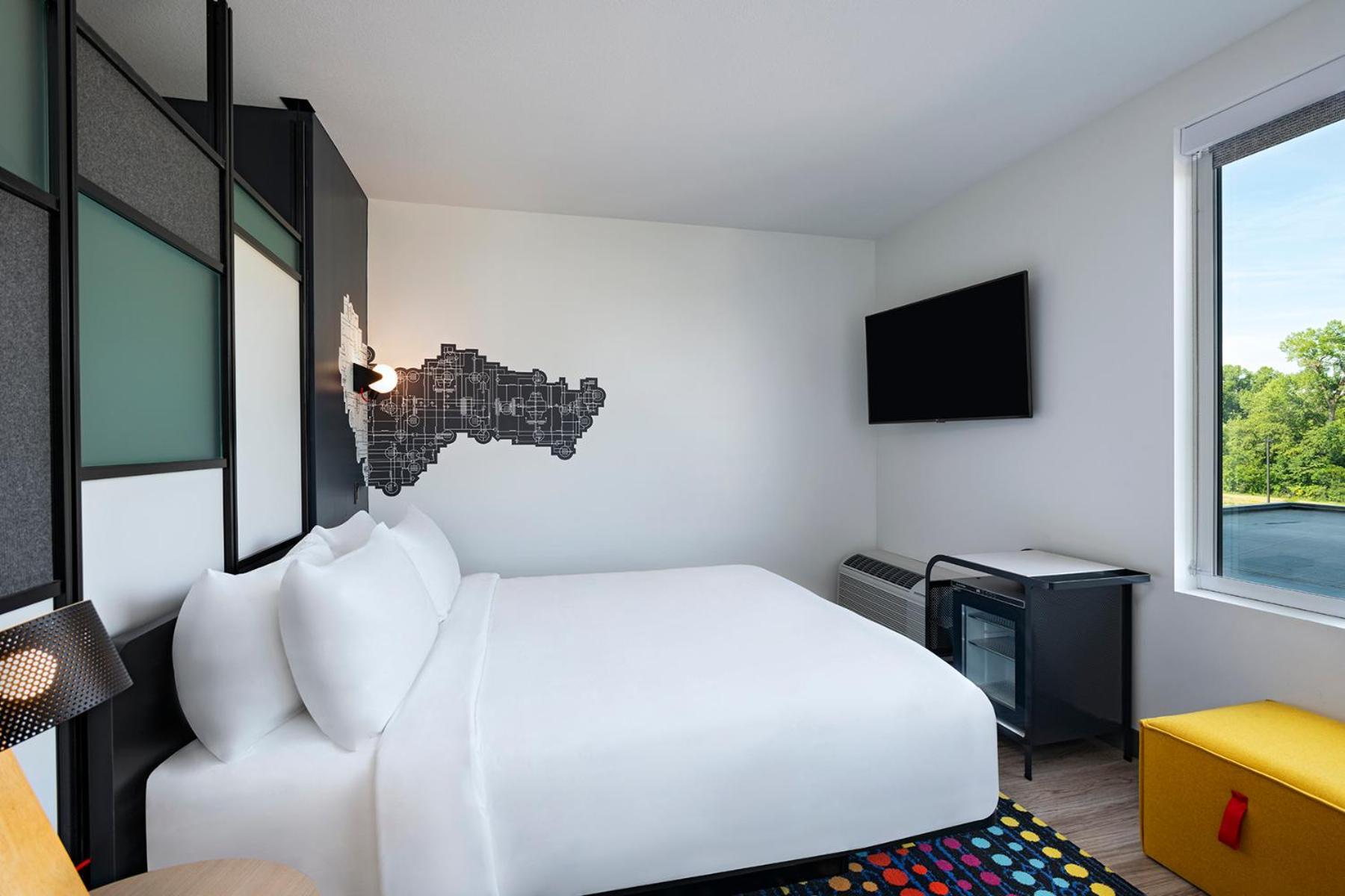 Aloft, Guest room, 1 King