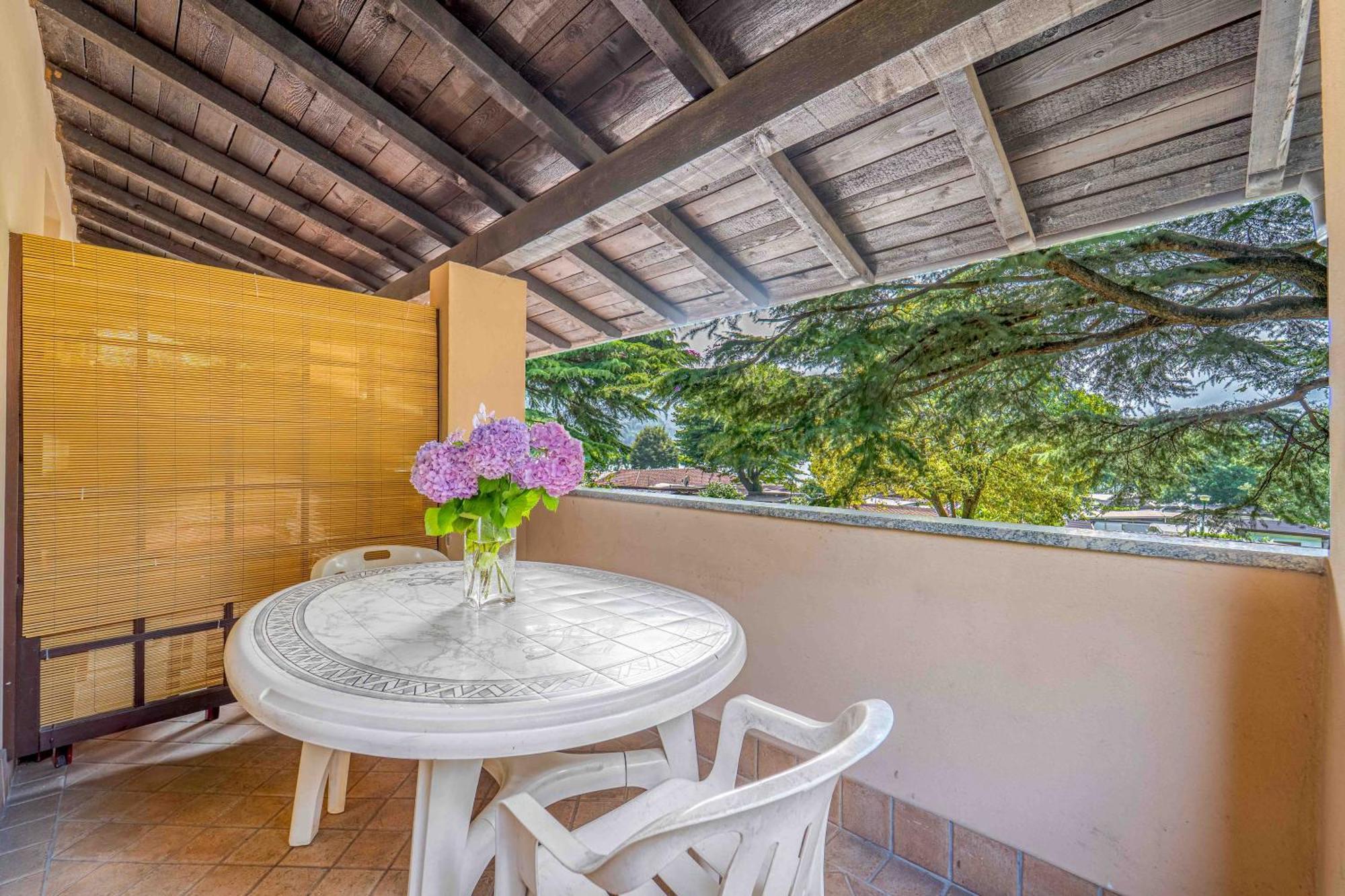 One-Bedroom Apartment Balcony