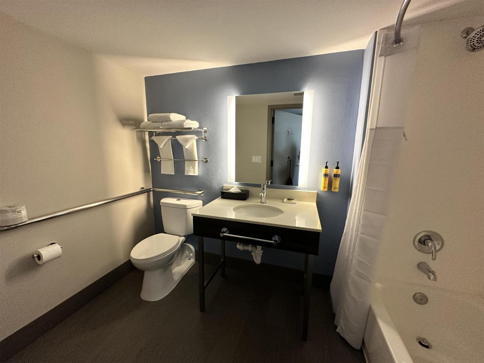 Larger King Suite with Sofa Bed, Wet Bar and Chair with Ottoman - Non-Smoking