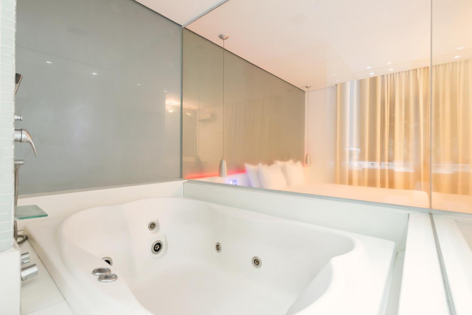 Apartamento de 1 Quarto com Banheira de Hidromassagem