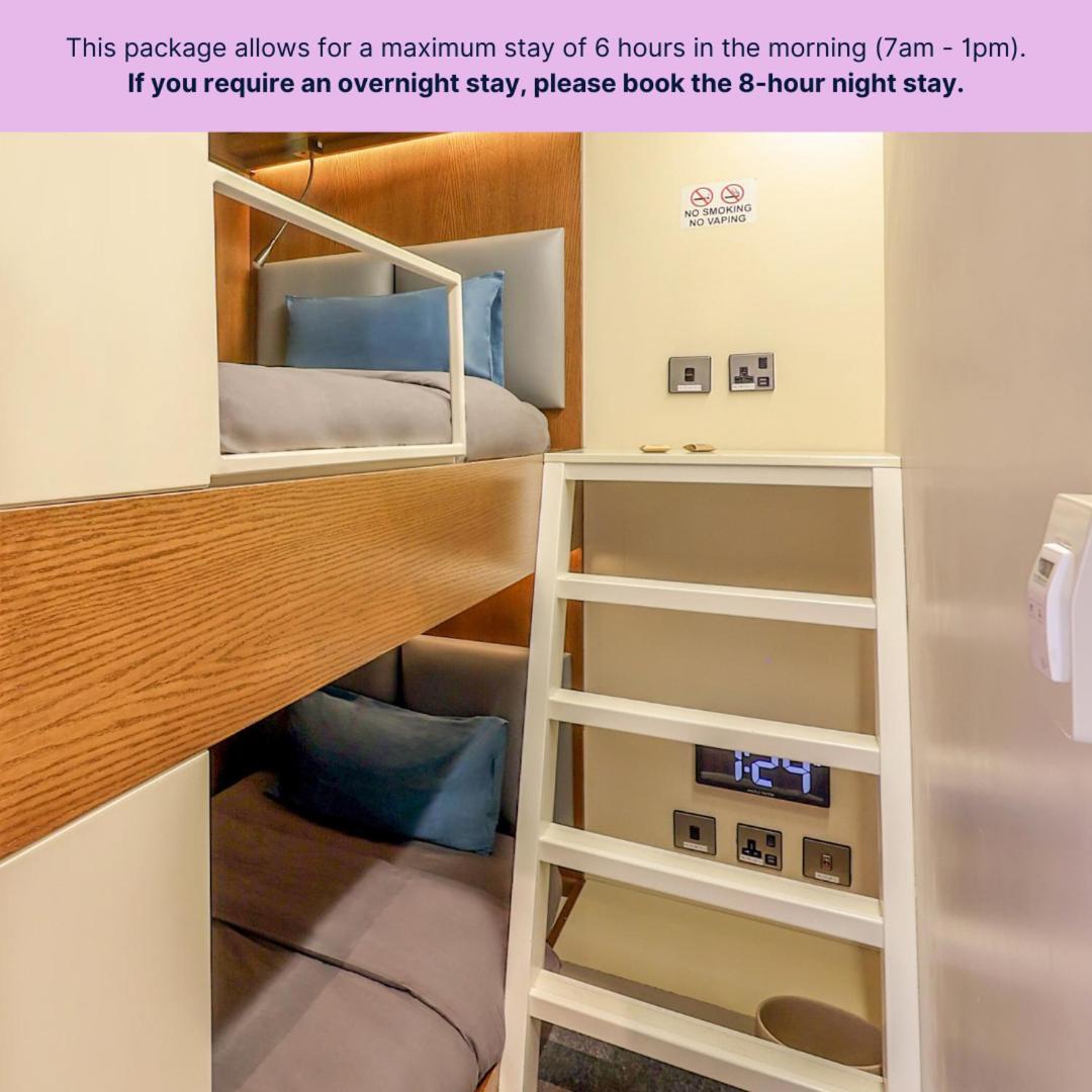 YAWN Bunk Bed Cabin - 6 Hour Morning Stay from 07:00-13:00 hrs (7am-1pm)
