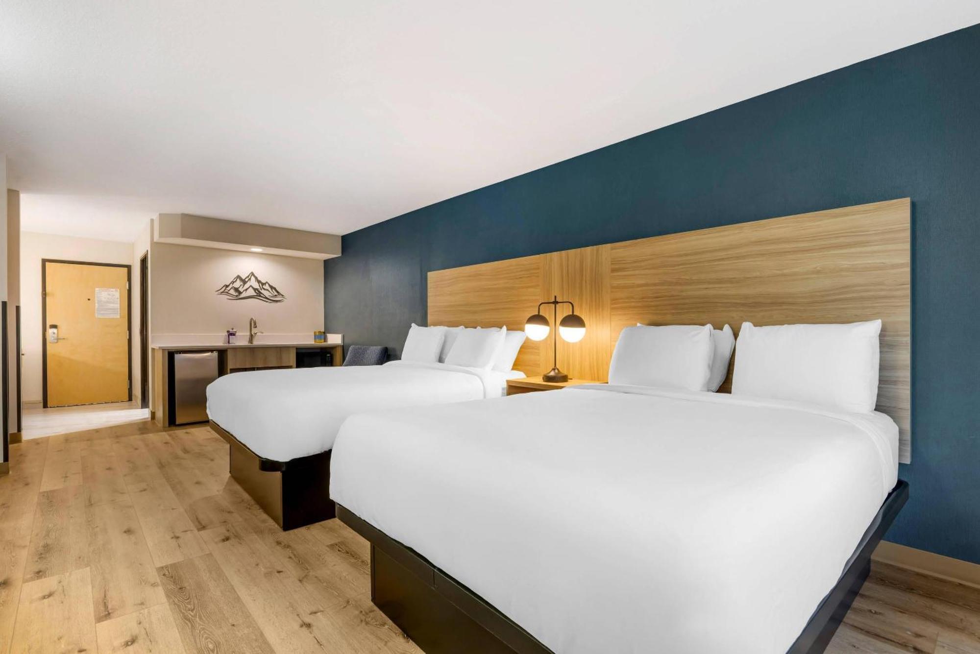 Efficiency Suite 2 Queen Bed, No View/Roll In Shower/Disability Access - Non Smoking