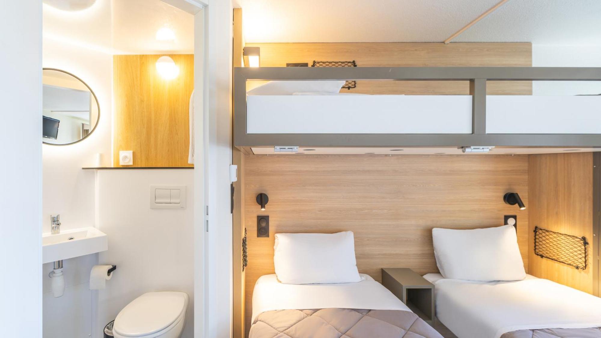 Standard Twin Room One Bunk Bed