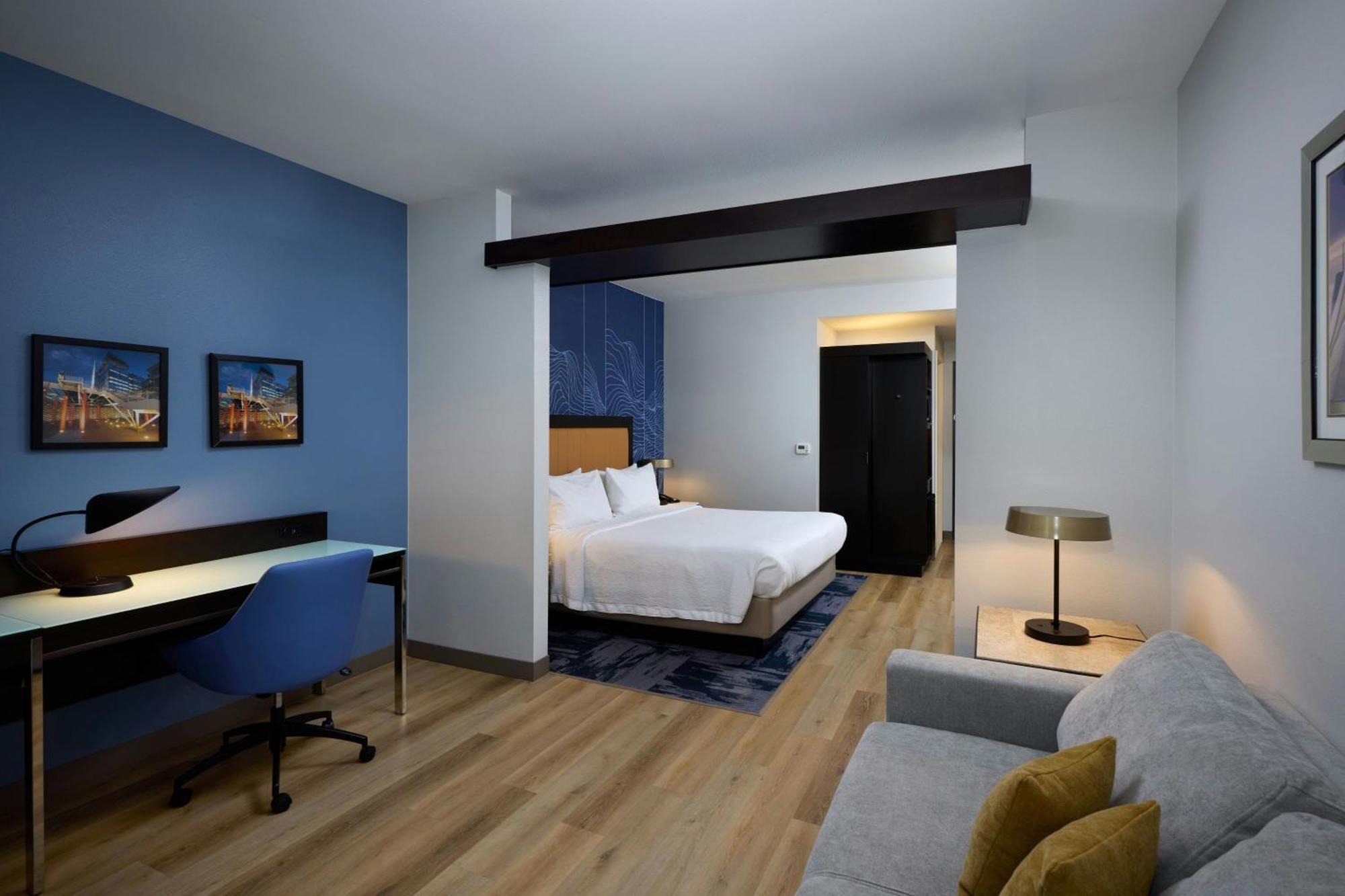 Studio with King Bed and Sofa Bed