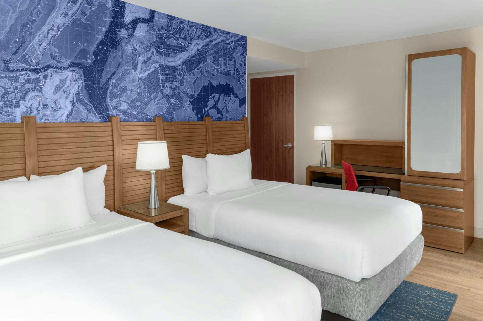 Double Room Two Double Beds Roll Shower Transfer Shower Mobility Access or Hearing Accessible
