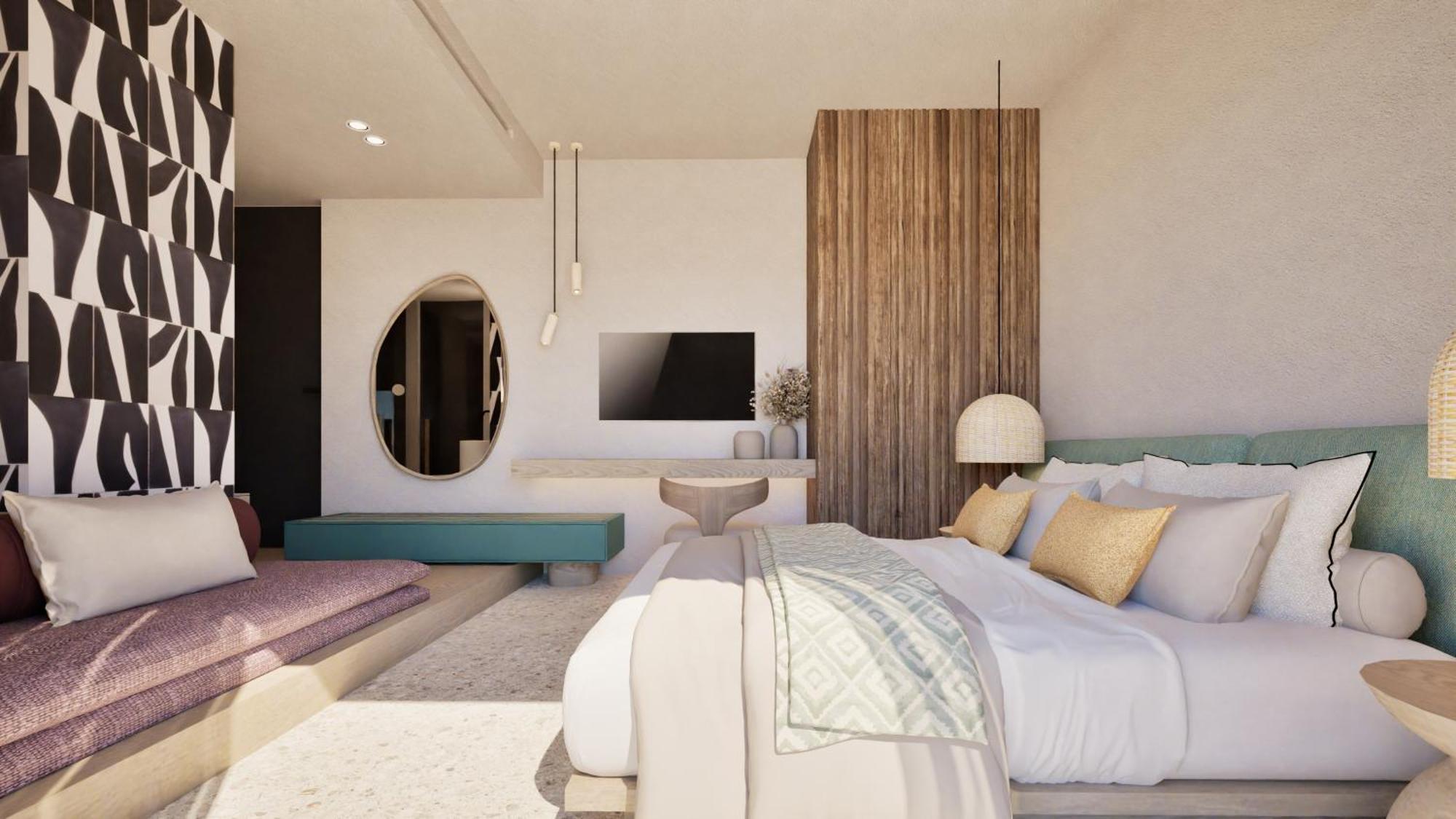 Junior Suite with Private Pool and Sea View