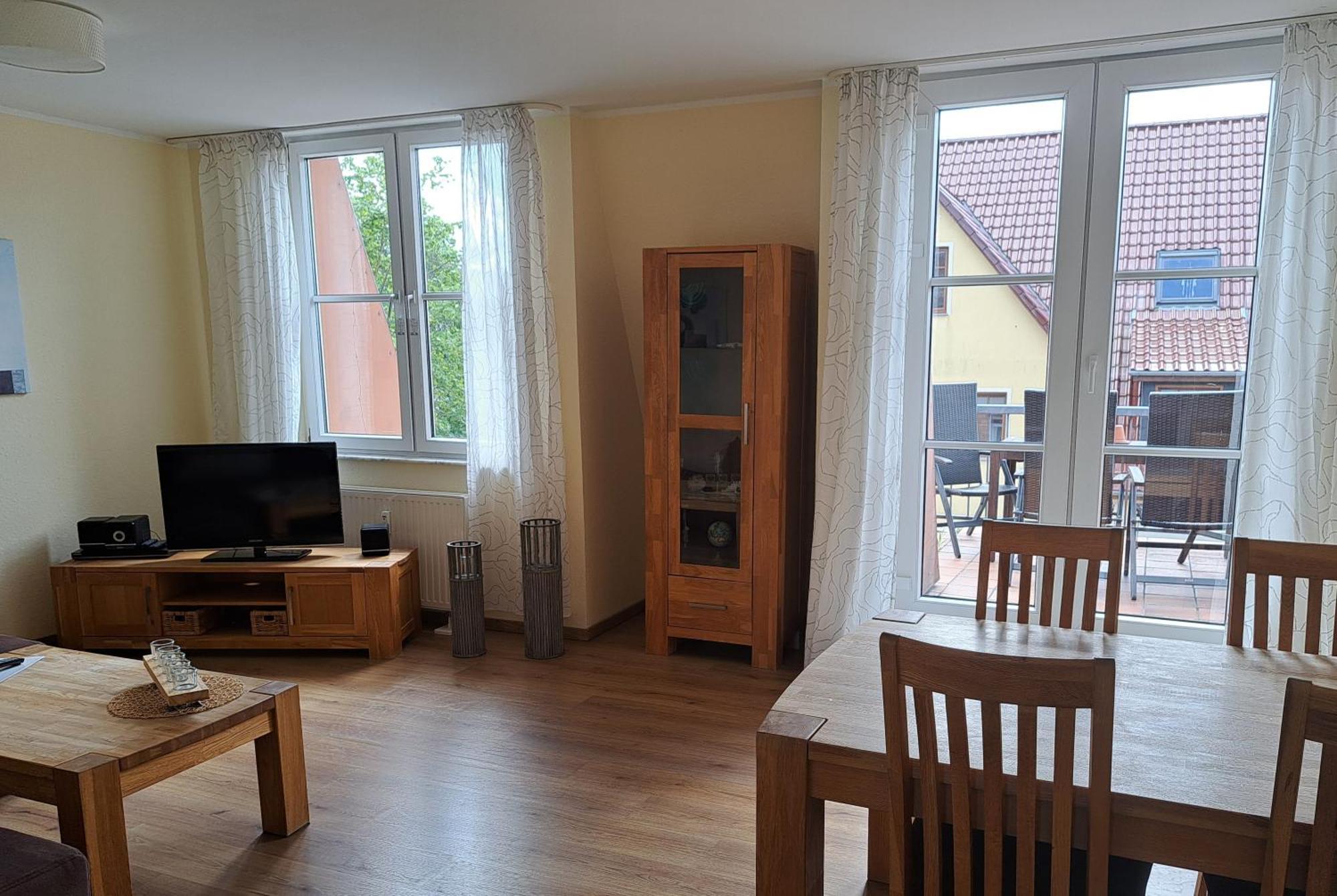 Two-Bedroom Apartment Balcony