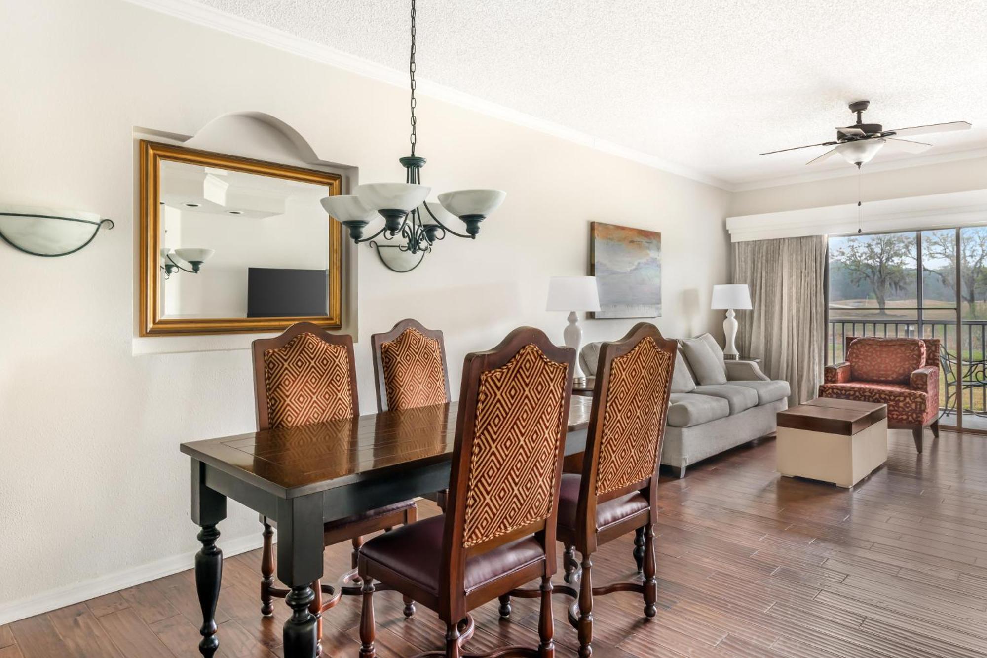 One-Bedroom Deluxe Suite Two Double Beds Golf Course View
