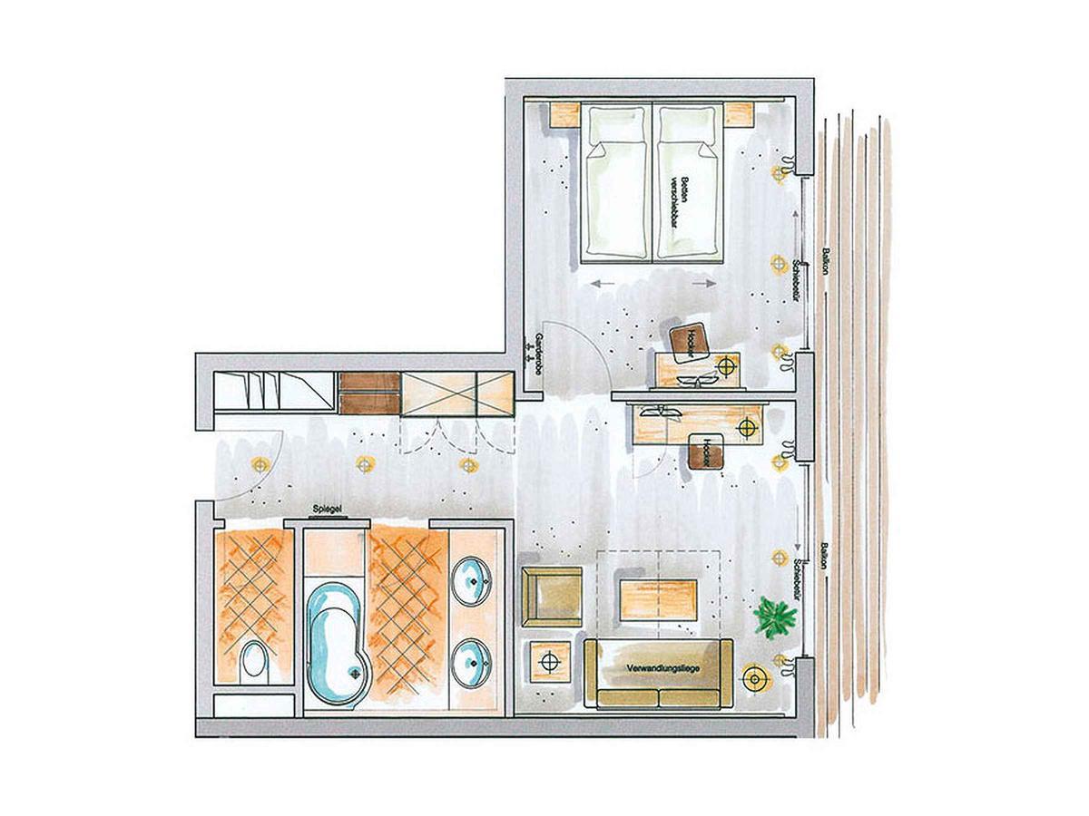 Chambre Double – Vue sur Lac