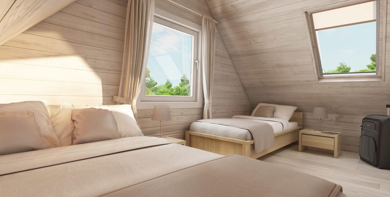 Chalet mit 2 Schlafzimmern