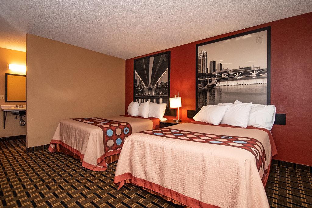 Deluxe Double Room with Two Double Beds - Non-Smoking