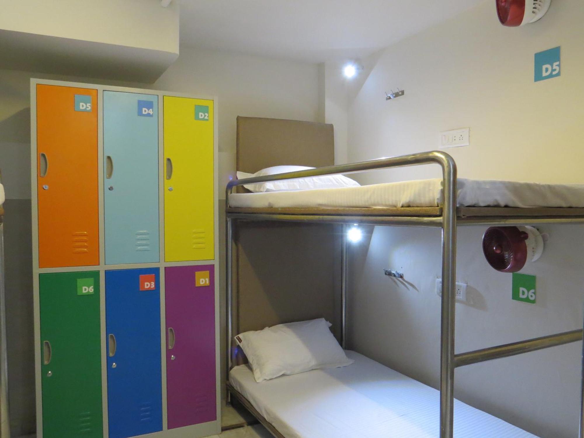 Bed in 6-Bed Male Dormitory Room