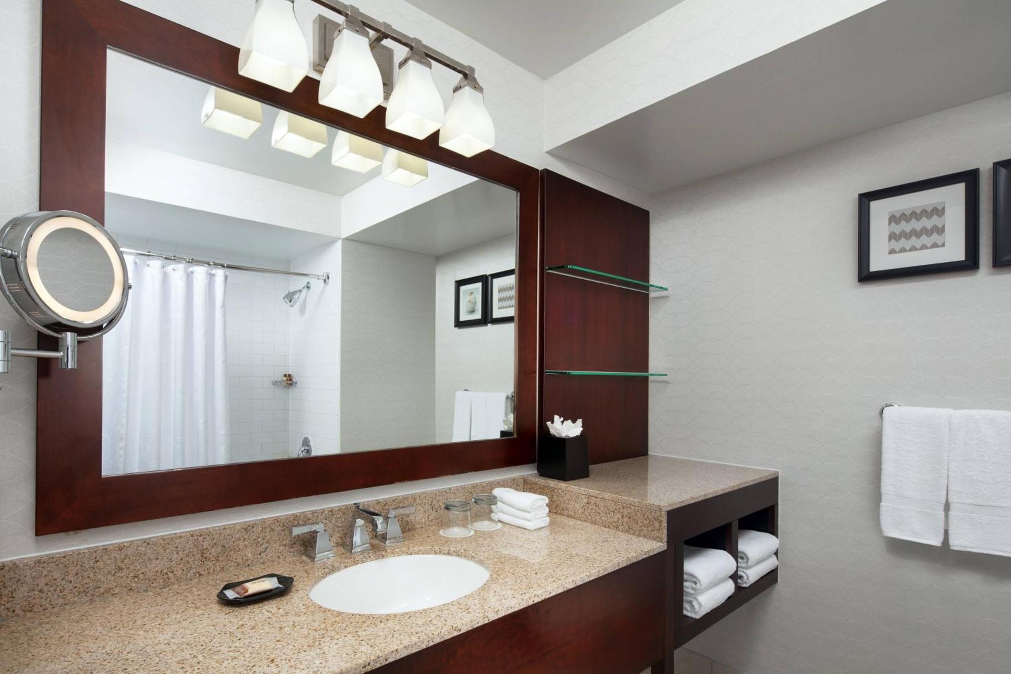 Club level, 1 Bedroom 2 room Suite, 1 King, Sofa bed