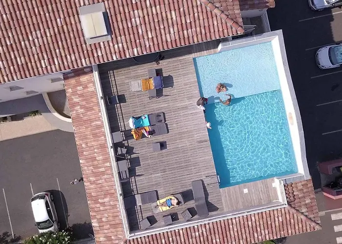 Hotel Grand Cap Rooftop Pool Agde
