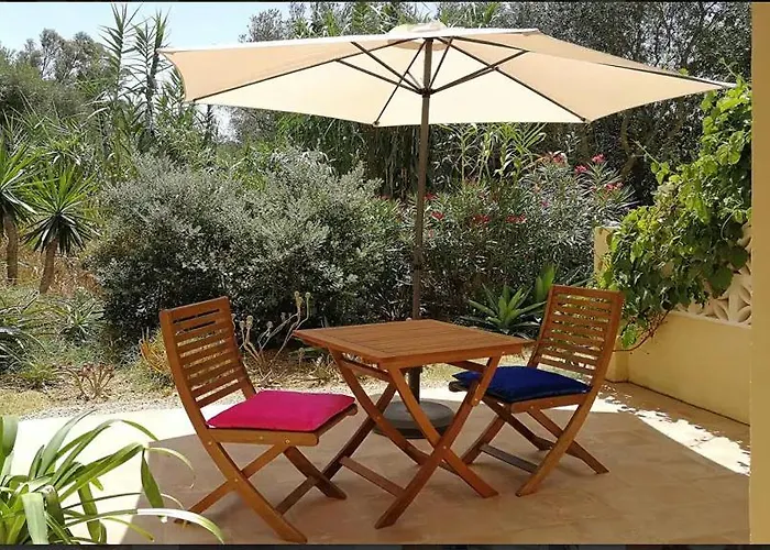 Finca verde de la luz