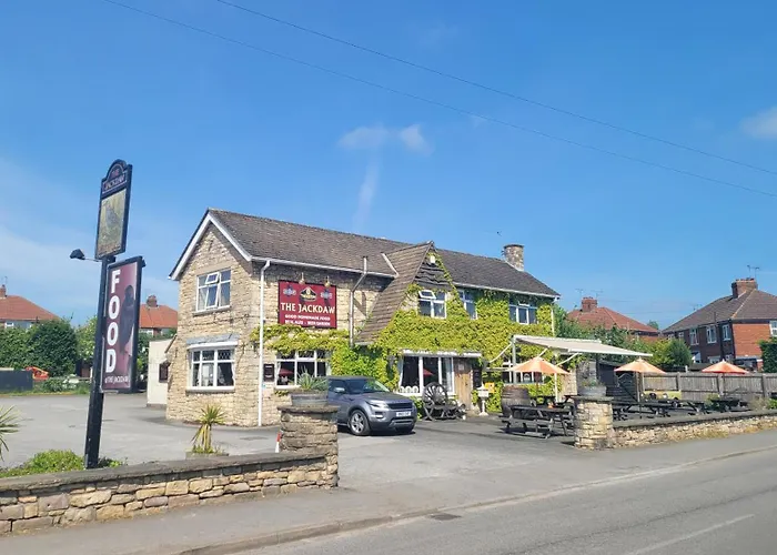 The Jackdaw Pub Self Catering Static Caravan Free Breakfast Supplied