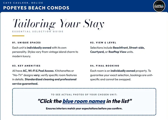 Beach Club Budget Rooms At Popeyes Caye Caulker