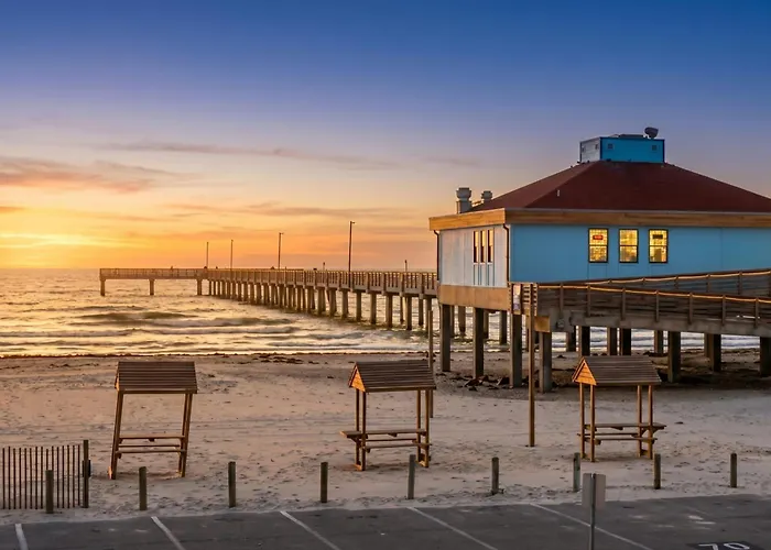 Island Near Beach Port Aransas