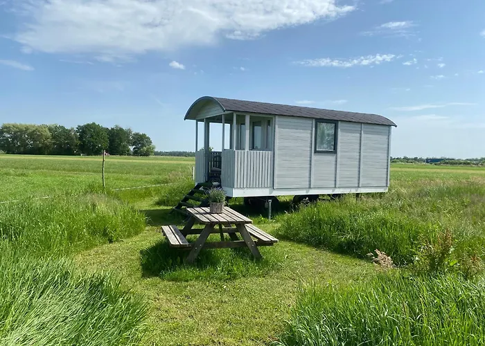 Pipowagen op Camperplaats Vechtdal