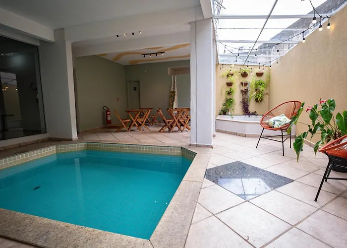 Hotel Thermas da Mantiqueira - Poços de Caldas - De frente para a Praça Central e Relógio Floral
